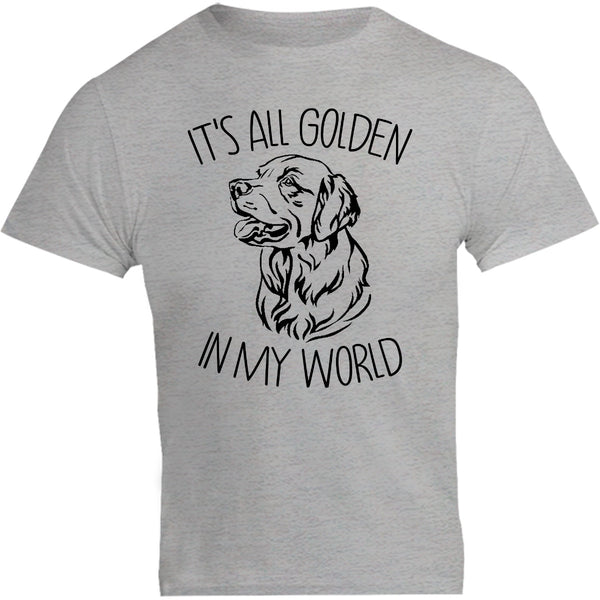 Golden In My World - Unisex Tee - Graphic Tees Australia