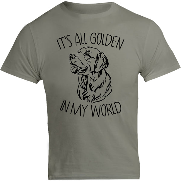 Golden In My World - Unisex Tee - Graphic Tees Australia