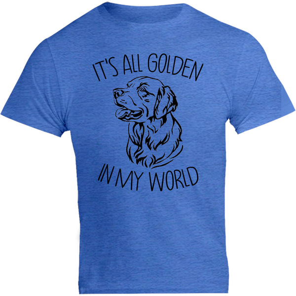 Golden In My World - Unisex Tee - Graphic Tees Australia