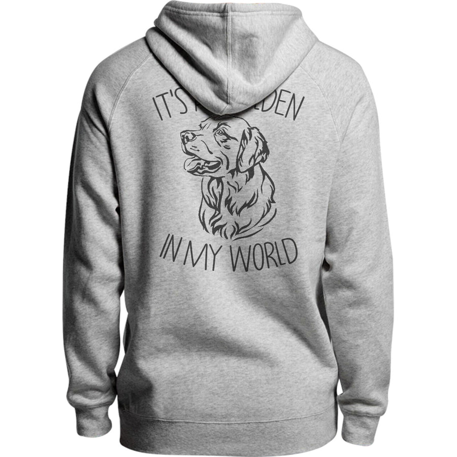 Golden In My World - Unisex Hoodie - Plus Size