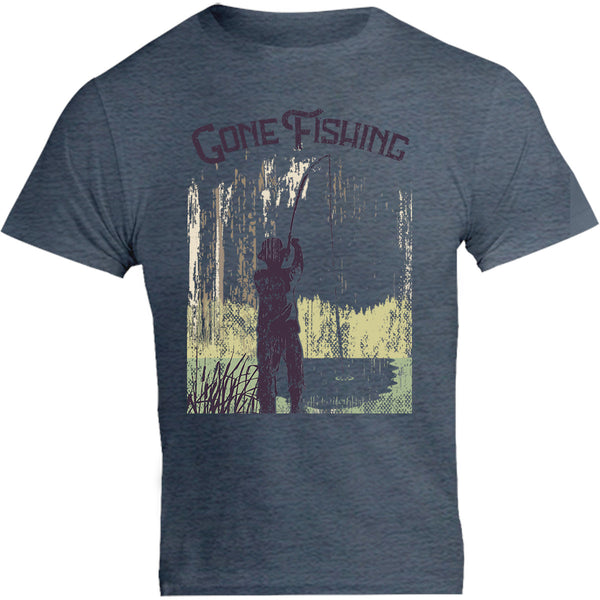 Gone Fishing - Unisex Tee - Graphic Tees Australia