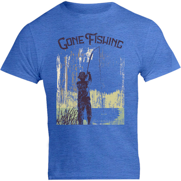 Gone Fishing - Unisex Tee - Graphic Tees Australia