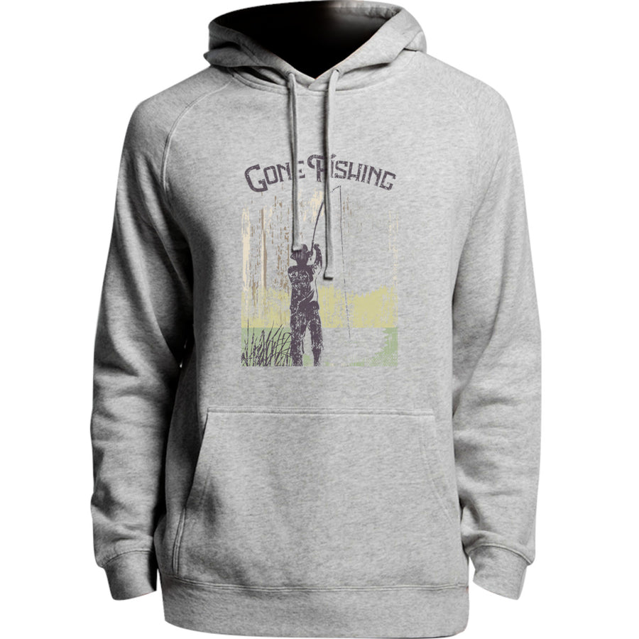 Gone Fishing - Unisex Hoodie - Plus Size