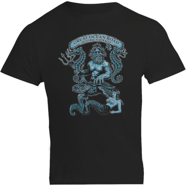 Great Ocean Road King Neptune - Unisex Tee - Graphic Tees Australia