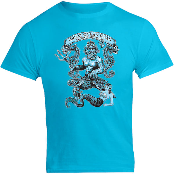 Great Ocean Road King Neptune - Unisex Tee - Graphic Tees Australia