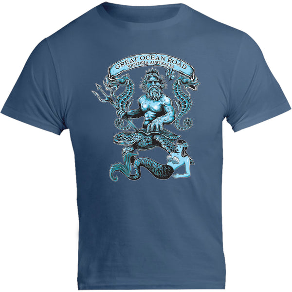 Great Ocean Road King Neptune - Unisex Tee - Graphic Tees Australia