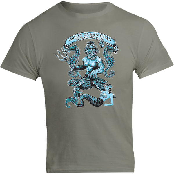 Great Ocean Road King Neptune - Unisex Tee - Graphic Tees Australia