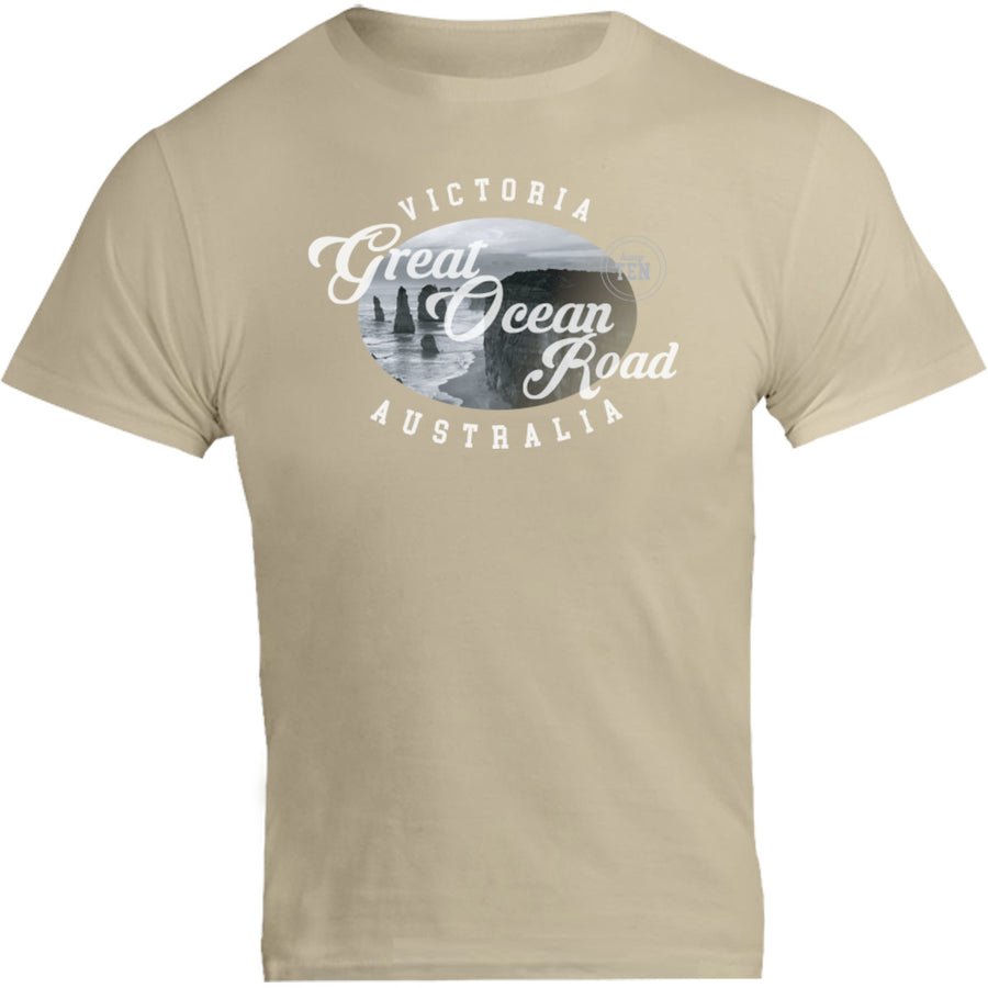 Great Ocean Road Surf Circle - Unisex Tee - Graphic Tees Australia