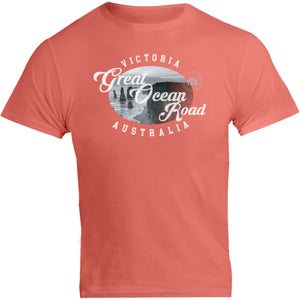 Great Ocean Road Surf Circle - Unisex Tee - Graphic Tees Australia