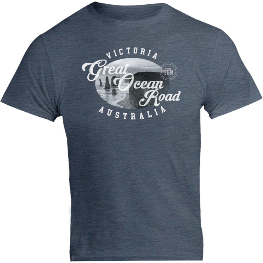 Great Ocean Road Surf Circle - Unisex Tee - Graphic Tees Australia