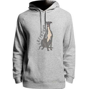 Greyhound Cartoon - Unisex Hoodie - Plus Size - Graphic Tees Australia