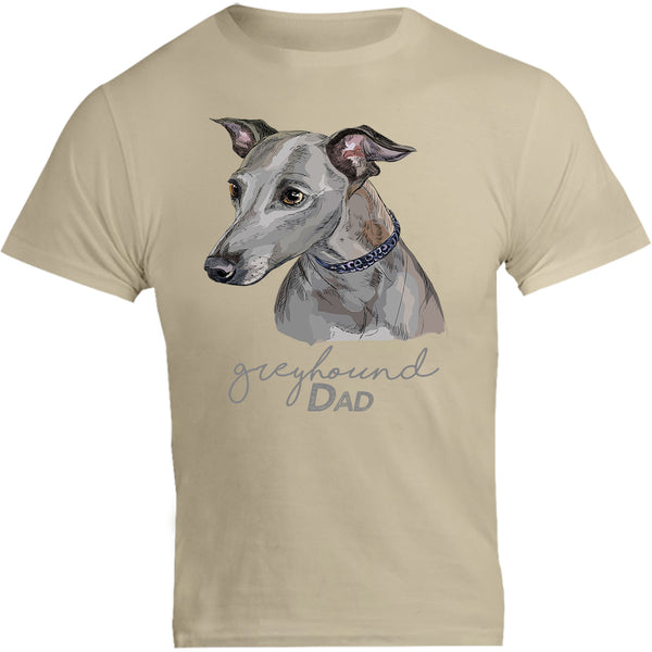 Greyhound Dad - Unisex Tee - Graphic Tees Australia