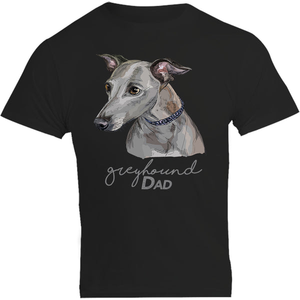 Greyhound Dad - Unisex Tee - Graphic Tees Australia