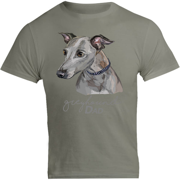 Greyhound Dad - Unisex Tee - Graphic Tees Australia