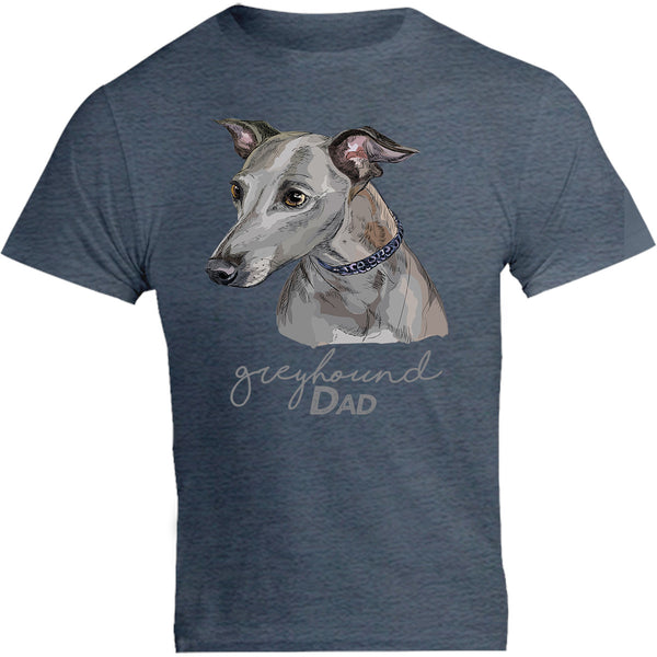 Greyhound Dad - Unisex Tee - Graphic Tees Australia