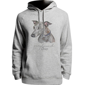 Greyhound Dad - Unisex Hoodie - Plus Size - Graphic Tees Australia
