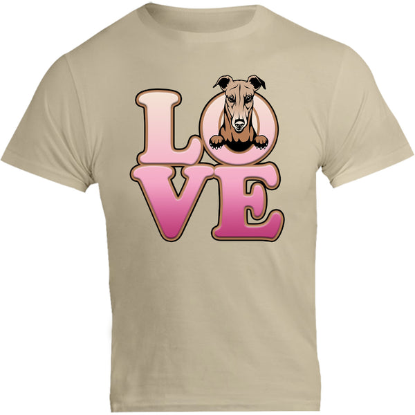 Greyhound Love - Unisex Tee - Graphic Tees Australia