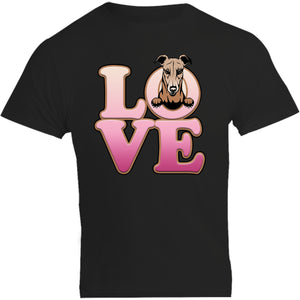 Greyhound Love - Unisex Tee - Plus Size - Graphic Tees Australia