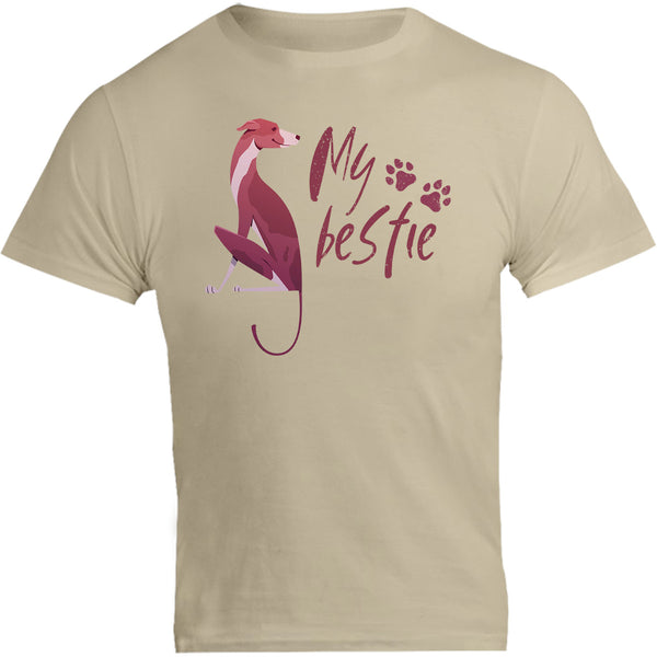 Greyhound My Bestie - Unisex Tee - Graphic Tees Australia