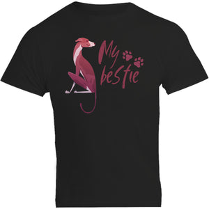 Greyhound My Bestie - Unisex Tee - Plus Size - Graphic Tees Australia