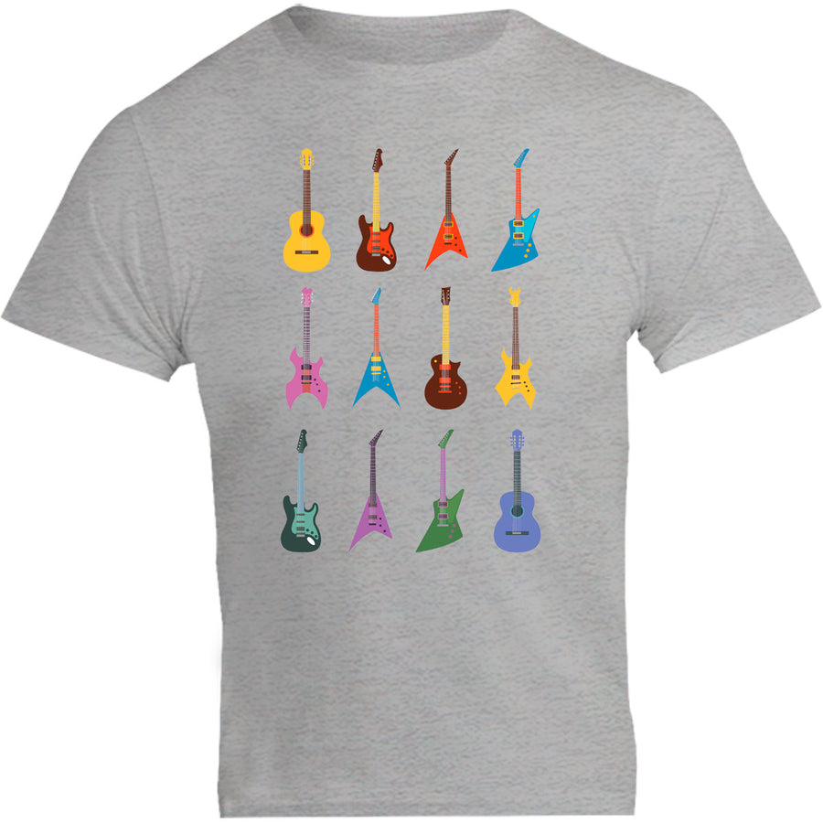 Guitars - Unisex Tee - Plus Size