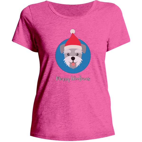 Merry Woofmas - Ladies Relaxed Fit Tee