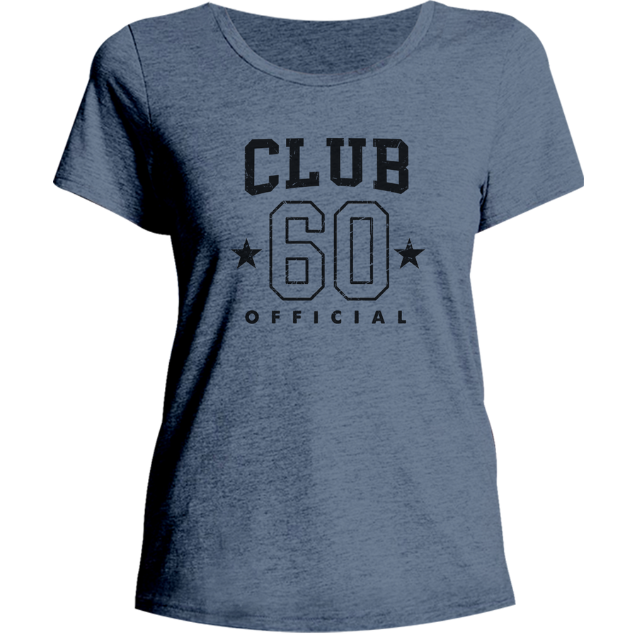 Club 60 - Ladies Relaxed Fit Tee