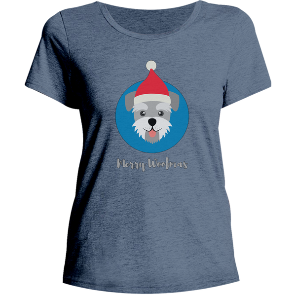 Merry Woofmas - Ladies Relaxed Fit Tee