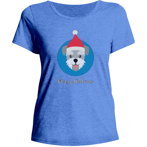 Merry Woofmas - Ladies Relaxed Fit Tee