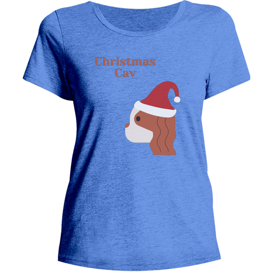 Christmas Cav - Ladies Relaxed Fit Tee