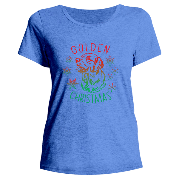 Golden Christmas - Ladies Relaxed Fit Tee