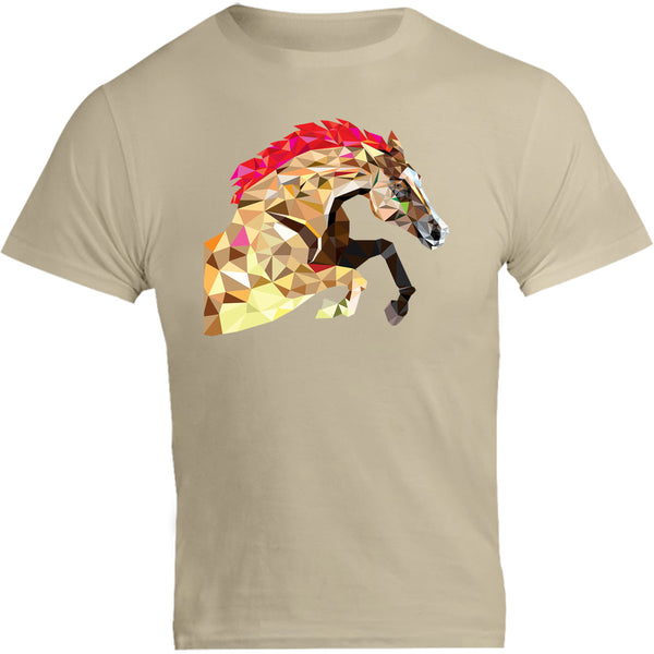 Horse Geometric Pattern - Unisex Tee - Graphic Tees Australia