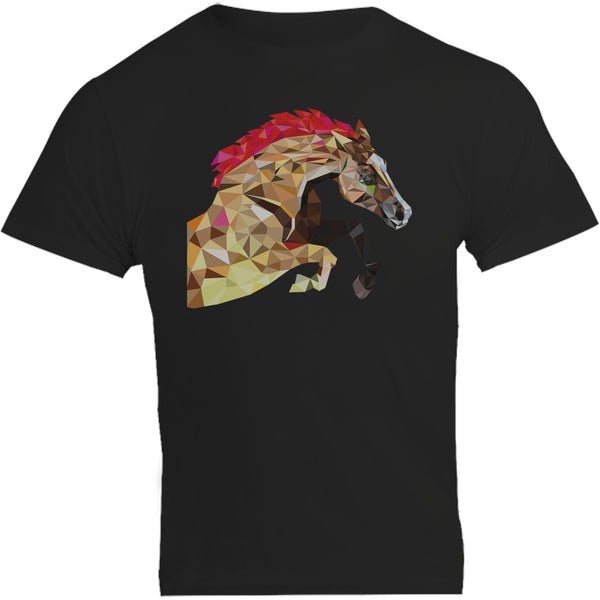 Horse Geometric Pattern - Unisex Tee - Graphic Tees Australia