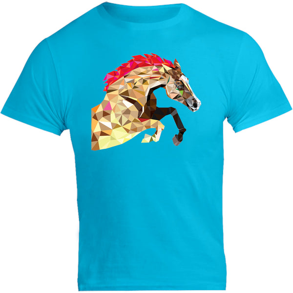 Horse Geometric Pattern - Unisex Tee - Graphic Tees Australia