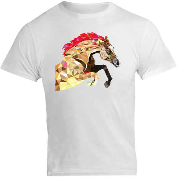 Horse Geometric Pattern - Unisex Tee - Graphic Tees Australia