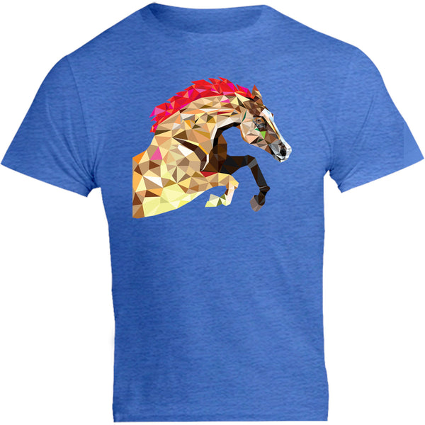 Horse Geometric Pattern - Unisex Tee - Graphic Tees Australia