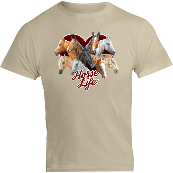 Horse Life - Unisex Tee - Graphic Tees Australia