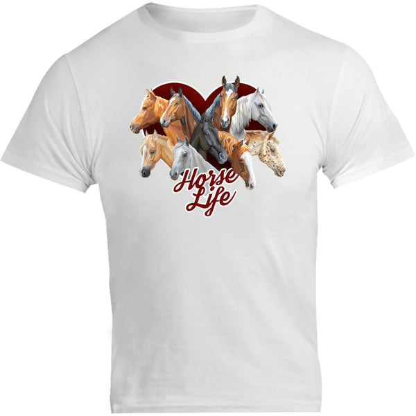 Horse Life - Unisex Tee - Graphic Tees Australia