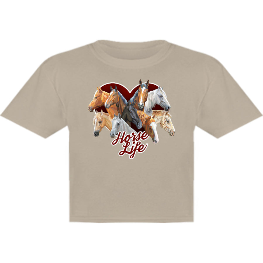 Horse Life - Youth & Infant Tee - Graphic Tees Australia