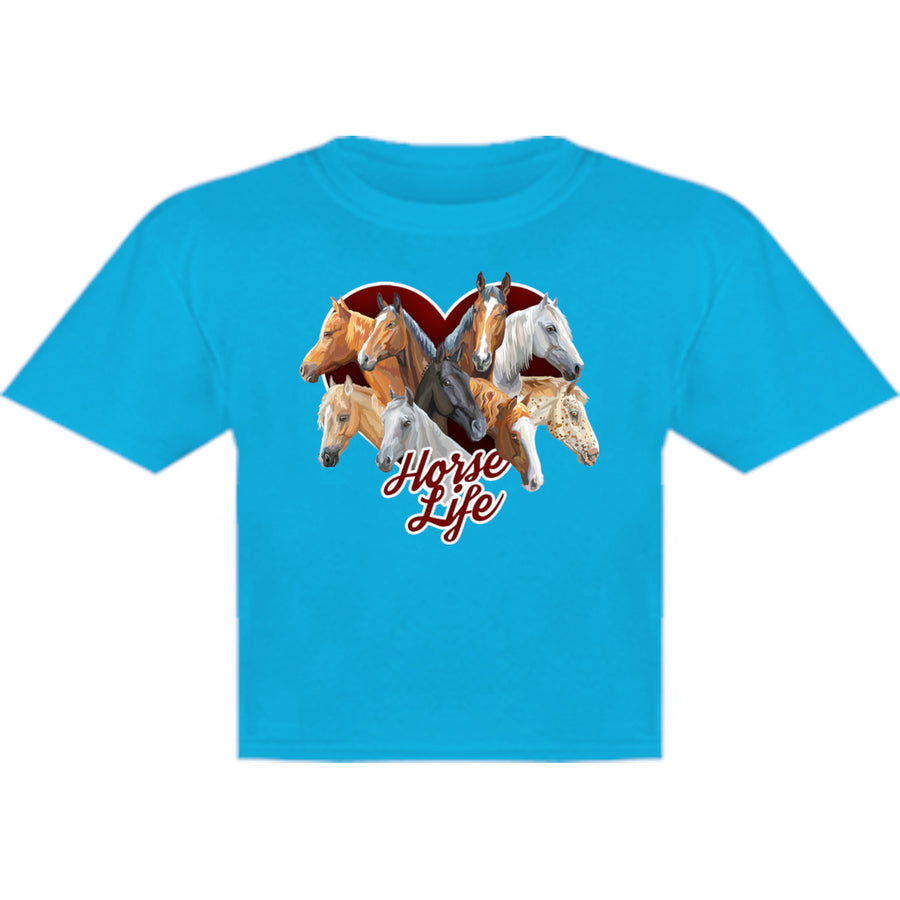 Horse Life - Youth & Infant Tee - Graphic Tees Australia