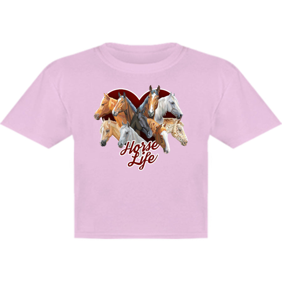 Horse Life - Youth & Infant Tee - Graphic Tees Australia