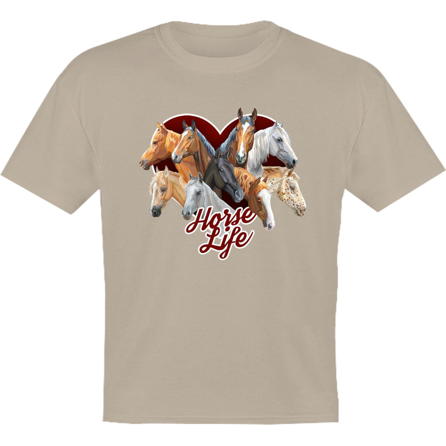 Horse Life - Youth & Infant Tee - Graphic Tees Australia