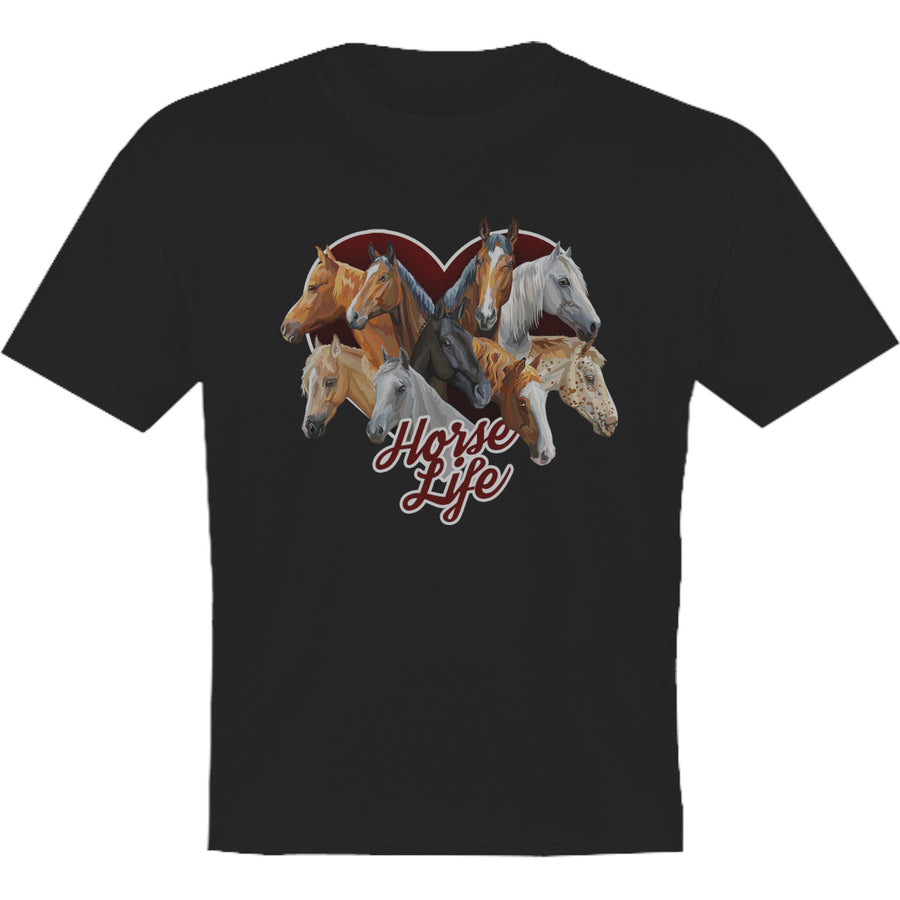 Horse Life - Youth & Infant Tee - Graphic Tees Australia