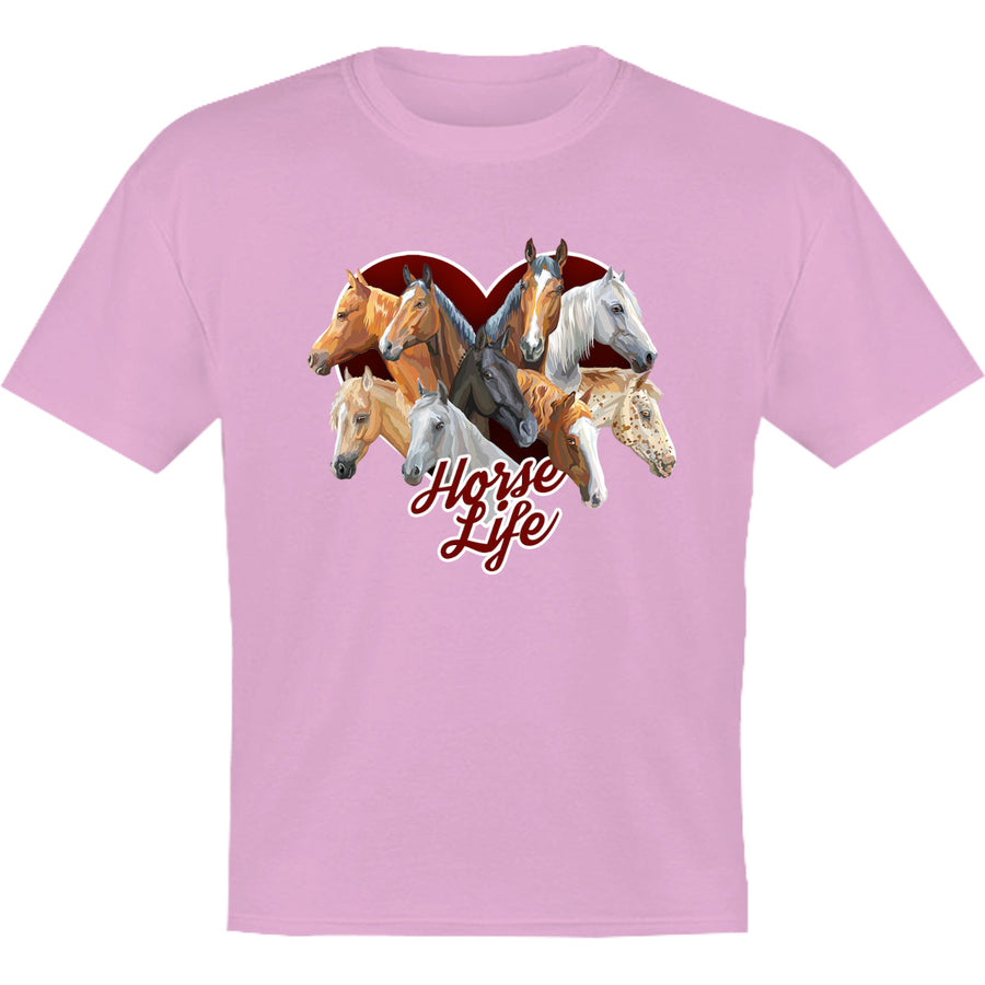 Horse Life - Youth & Infant Tee - Graphic Tees Australia