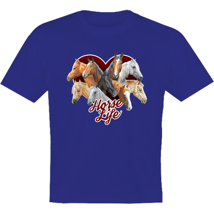 Horse Life - Youth & Infant Tee - Graphic Tees Australia