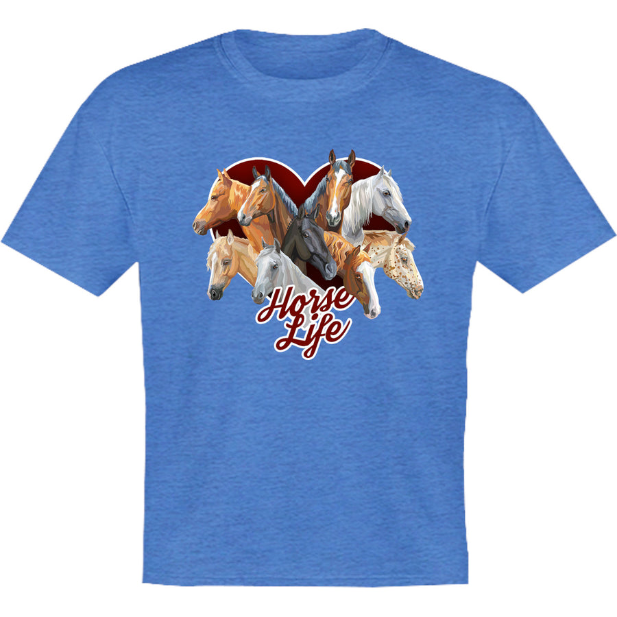 Horse Life - Youth & Infant Tee - Graphic Tees Australia