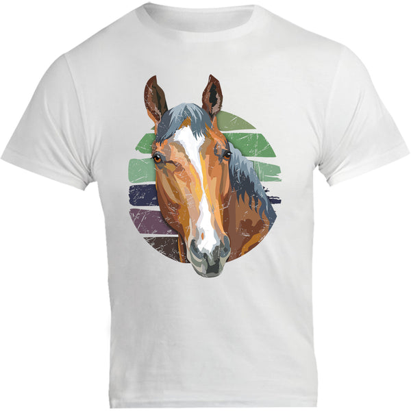 Horse Retro Style - Unisex Tee - Graphic Tees Australia