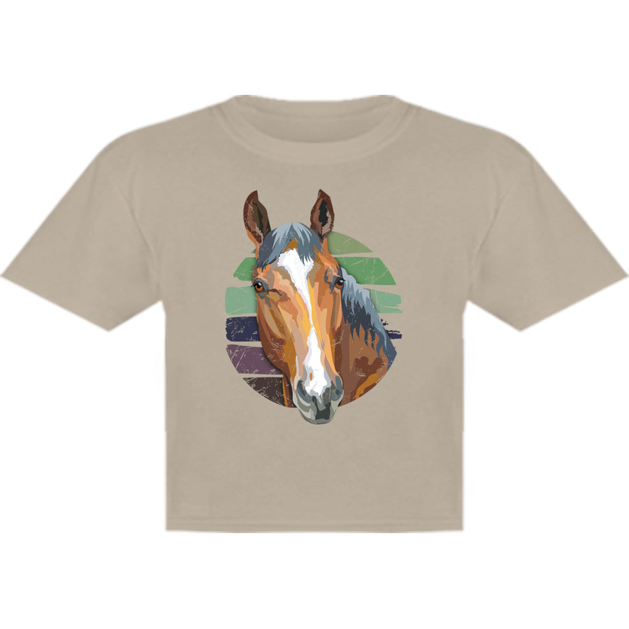 Horse Retro Style - Youth & Infant Tee - Graphic Tees Australia