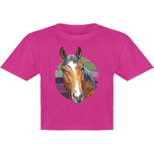 Horse Retro Style - Youth & Infant Tee - Graphic Tees Australia