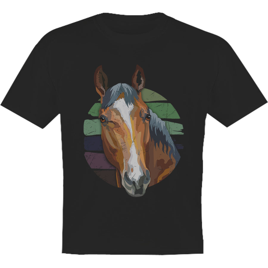 Horse Retro Style - Youth & Infant Tee - Graphic Tees Australia